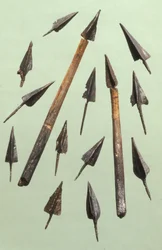 Pfeilspitzen gefunden auf Tel Masada